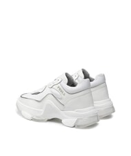 FURLA CAMPIONARIO - WONDERLACE UP Zapatillas de deporte para mujer polvos de talco h+color plata - Zapatos Mujer - 6