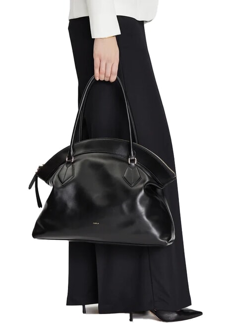 CAMPIONARIO - ERICA Large Bolso de hombro negro - Bolsos Mujer