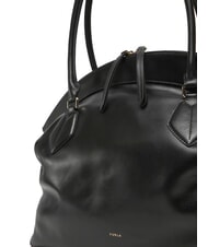 FURLA CAMPIONARIO - ERICA Large Bolso de hombro negro - Bolsos Mujer - 4