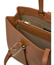 FURLA CAMPIONARIO - NUVOLA  Bolso de hombro de piel brandy - Bolsos Mujer - 5