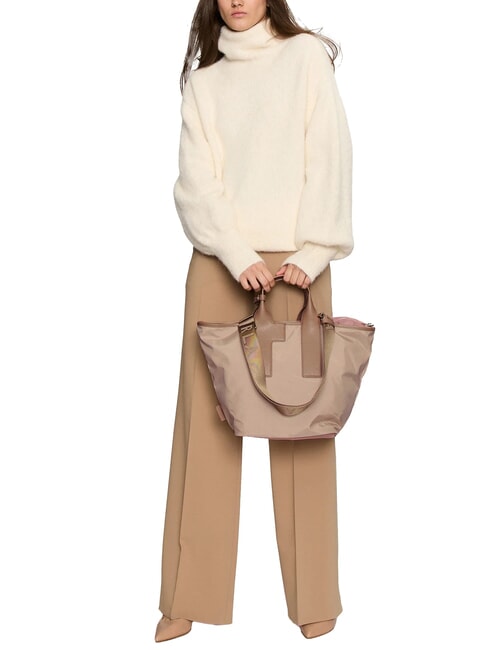 PIUMA  Bolso de mano con bandolera bailarina i+alba+greige - Bolsos Mujer