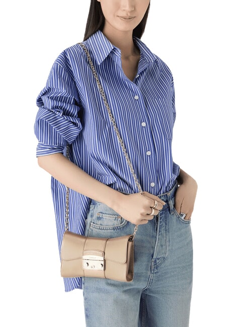 CAMPIONARIO - METROPOLIS  Bolso de hombro micro grano - Bolsos Mujer