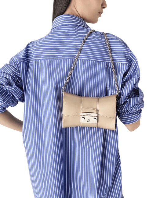 CAMPIONARIO - METROPOLIS  Bolso de hombro micro grano - Bolsos Mujer