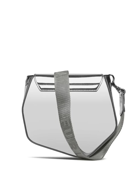 CAMPIONARIO - METROPOLIS  Bolso de hombro color plata + plata claro - Bolsos Mujer