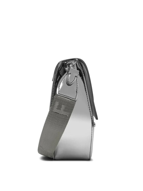 CAMPIONARIO - METROPOLIS  Bolso de hombro color plata + plata claro - Bolsos Mujer