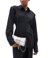 FURLA METROPOLIS Mini bolso de hombro COLOR PLATA - Bolsos Mujer - 2