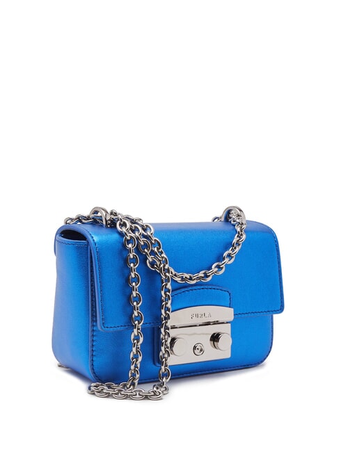 METROPOLIS  Micro Bag de doble portabilidad azul cobalto - Bolsos Mujer