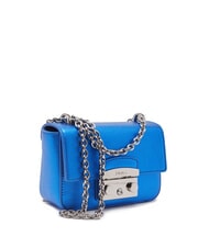 FURLA CAMPIONARIO - METROPOLIS  Micro Bag de doble portabilidad azul cobalto - Bolsos Mujer - 2