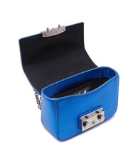 FURLA METROPOLIS  Micro Bag de doble portabilidad azul cobalto - Bolsos Mujer - 5