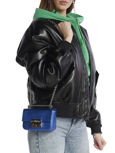 CAMPIONARIO - METROPOLIS  Micro Bag de doble portabilidad azul cobalto - Bolsos Mujer