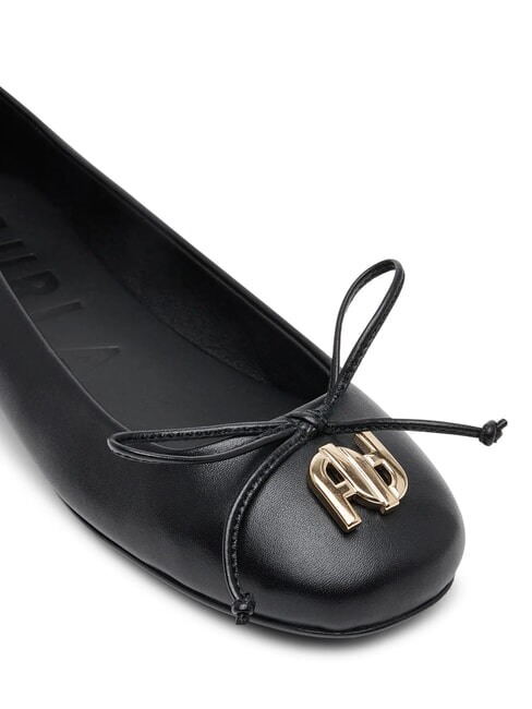 BALLET bailarinas de cuero negro - Zapatos Mujer