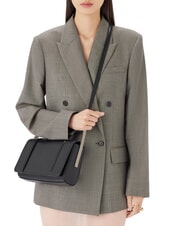 FURLA CAMPIONARIO - RIVA  Bolso de hombro negro+vainilla - Bolsos Mujer - 2