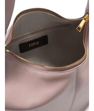 FURLA CAMPIONARIO - RING Mini bolso de hombro, en piel color de malva - Bolsos Mujer - 4