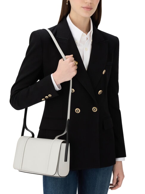 CAMPIONARIO - RIVA  Bolso de hombro malvavisco + negro - Bolsos Mujer