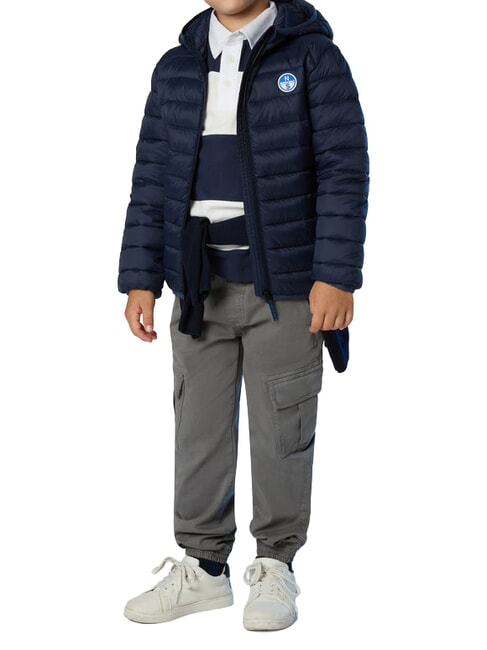 EXPLORER Chaqueta de plumas unisex Azul marino - Chaquetas de beb&eacute;
