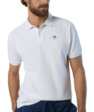 NORTH SAILS BASIC Polo de manga corta de algod&oacute;n blanco - camisa polo - 3