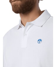NORTH SAILS BASIC Polo de manga corta de algod&oacute;n blanco - camisa polo - 5