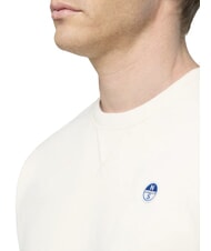 NORTH SAILS ROUND LOGO Sudadera de algod&oacute;n con cuello redondo Malvavisco - Sudaderas - 6