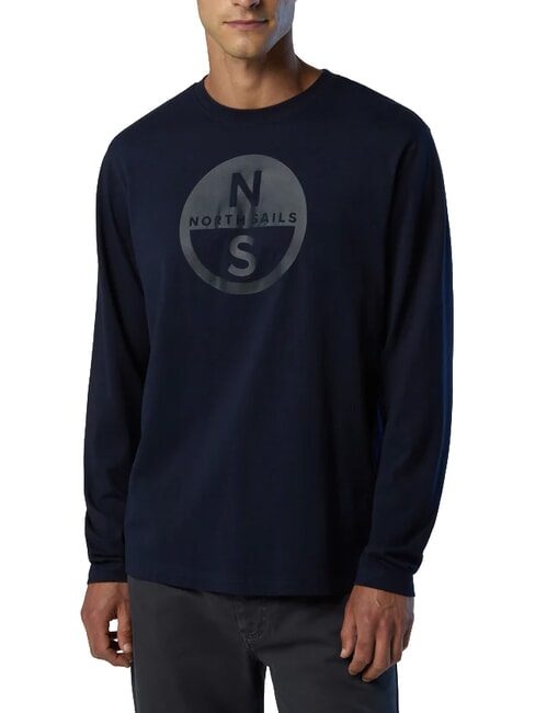 CORE Camiseta de manga larga Azul marino - camiseta