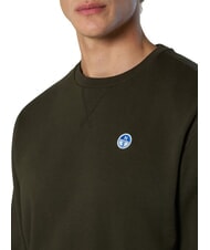 NORTH SAILS ROUND LOGO Sudadera de algod&oacute;n con cuello redondo noche del bosque - Sudaderas - 6