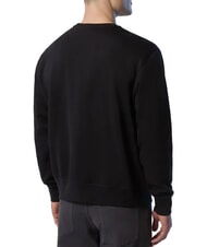 NORTH SAILS ROUND LOGO Sudadera de algod&oacute;n con cuello redondo negro - Sudaderas - 4