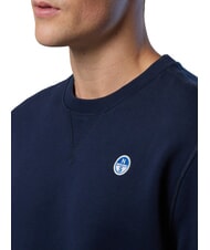 NORTH SAILS ROUND LOGO Sudadera de algod&oacute;n con cuello redondo Azul marino - Sudaderas - 6