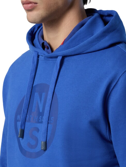 BASIC Sudadera con capucha y logo estampado playa azul - Sudaderas