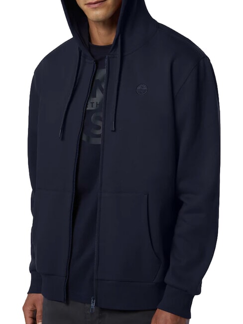 CORE Sudadera con capucha y cremallera Azul marino - Sudaderas