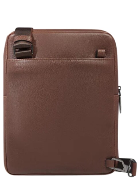 CRONUS Bolsa de cuero para iPad BROWN - Bandoleras Hombre