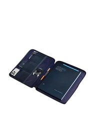 PIQUADRO ORION Portapapeles de cuero y tela azul - Fundas para tablet & Organizer - 4
