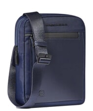 PIQUADRO ORION Bolso, soporte para iPad&reg; mini, piel mixta azul - Bandoleras Hombre - 3