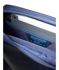 PIQUADRO ORION Bolso de hombro, porta iPad, piel mixta azul - Bandoleras Hombre - 3