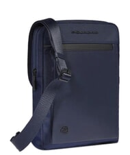 PIQUADRO ORION Bolso de hombro, porta iPad, piel mixta azul - Bandoleras Hombre - 4