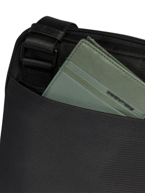 ORION Bolso de hombro, porta iPad, piel mixta negro - Bandoleras Hombre