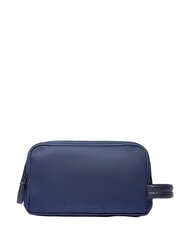 PIQUADRO ORION Estuche de belleza de tela y cuero azul - Neceser - 2