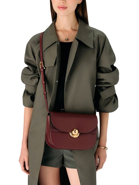 CAMPIONARIO - SFERA Bolso de hombro, en piel Ribes / rojo - Bolsos Mujer