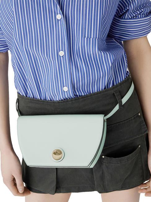 CAMPIONARIO - SFERA  Bolso de hombro micro, en piel laguna - Bolsos Mujer