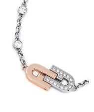 FURLA CAMPIONARIO - ARCH  Pulsera color oro rosa + color cristal - Pulseras - 2