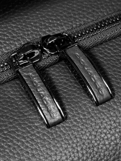 MODUS RESTYLING Mochila con cierre de huella dactilar negro - Mochilas para port&aacute;til