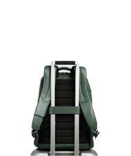PIQUADRO RUSSEL Mochila para port&aacute;til de 14", en piel VERDE - Mochilas para port&aacute;til - 3
