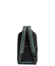PIQUADRO W137 Mochila de cuero de un solo hombro VERDE - Mochilas para port&aacute;til - 4