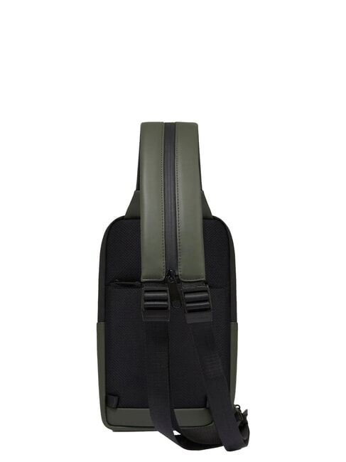 CORNER SPECIALE GOMMATO  Mochila de un hombro VERDE - Mochilas para port&aacute;til