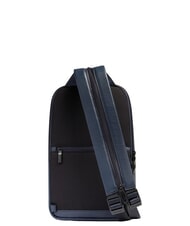 PIQUADRO W137 Mochila de cuero de un solo hombro azul - Mochilas para port&aacute;til - 4