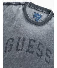 GUESS MARINE LOGO Camiseta de manga corta con efecto deste&ntilde;ido smartblue - camiseta - 2