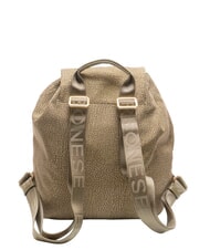 BORBONESE MEDIUM ECO LINE Mochila mediana de tela aceituna - Bolsos Mujer - 2