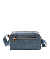 BORBONESE BORBONESO Mini bolso bandolera de tela lapisl&aacute;zuli azul - Bolsos Mujer - 4