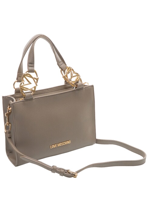 JEWEL Bolso malet&iacute;n con bandolera lodo - Bolsos Mujer