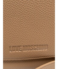 LOVE MOSCHINO GIANT Bolso de mano, con bandolera beige - Bolsos Mujer - 3