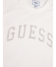GUESS MARINE LOGO Camiseta de manga corta con efecto deste&ntilde;ido purwhite - camiseta - 2