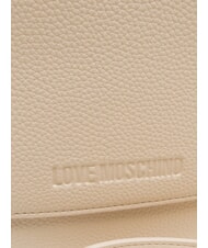 LOVE MOSCHINO GIANT Bolso de mano, con bandolera Marfil - Bolsos Mujer - 4